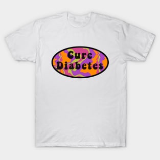 Retro Cure Diabetes T-Shirt